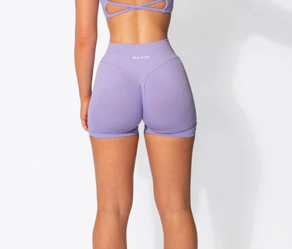 Summer Vibrating Scratch Butt Shorts for Women Seamless Short Gym Yoga Intensify Running Sport Active Exercise Fitness Shorts