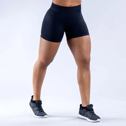 ENYFD yoga sports shorts women's impact seamless low waist tight shorts sports leggings motorcycle pants sports fitness clothing