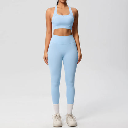 2 Pieces Sportswear Yoga Set Gym Sports Bra Leggings Clothes Sportswear Yoga Suits For Women Fitness Set Tracksuit