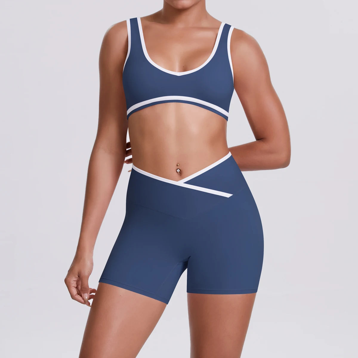 Soften Yoga Set 2PCS Sports Suit Women Gym Set Women Fitness Tracksuit Workout Suit Female Sportswear Quick-Drying Yoga Clothing