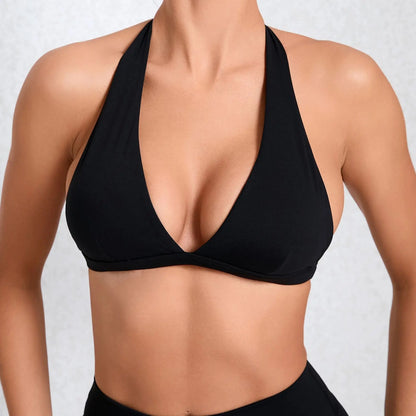 Workout Set for Women Quick Dry Yoga Outfit Seamless Sports Bra High Waist Gym Leggings with Pockets Running Fitness