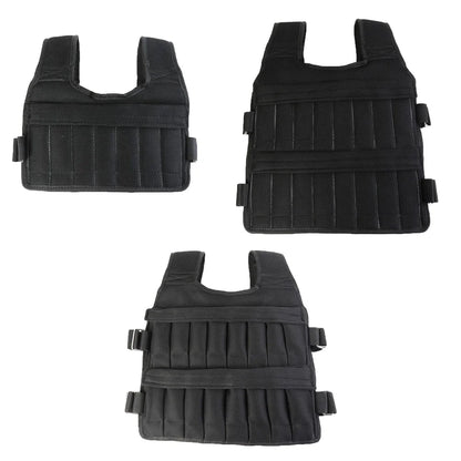 3/15/35kg Weighted Vest Adjustable Workout Weight Jacket Weighted Exercise Vest for Running Training Workout Jogging Walking