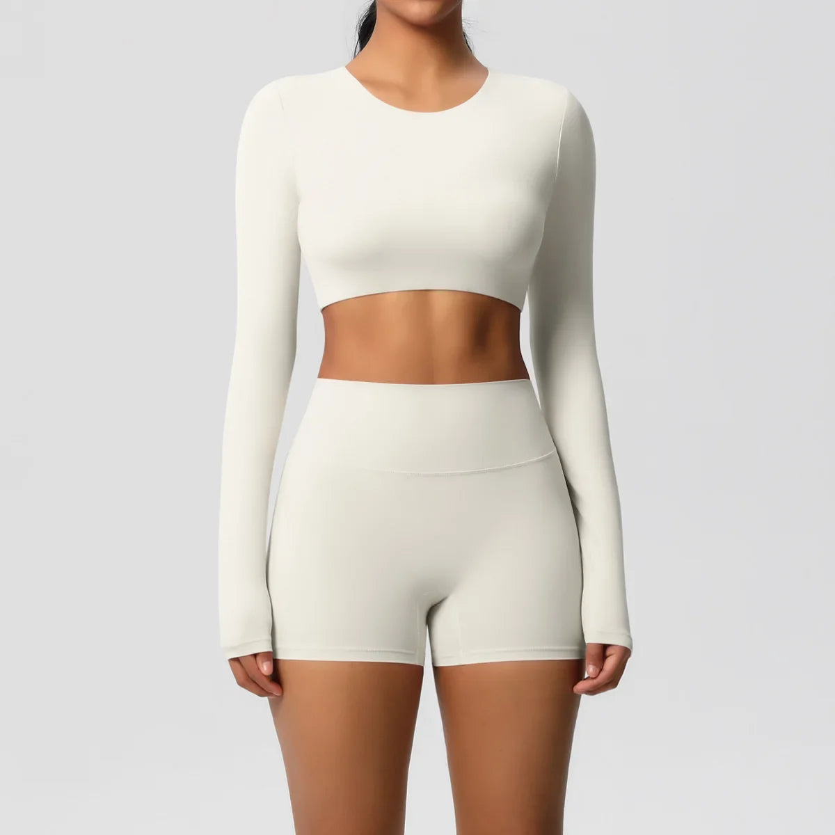 Yoga Suit Women Leggings with Pocketed Quick-Drying Gym Set Women Tracksuit Running Workout Short Sleeves Sports Yoga Clothing