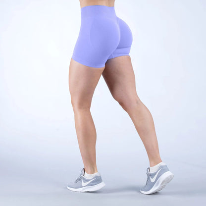 ENYFD yoga sports shorts women's impact seamless low waist tight shorts sports leggings motorcycle pants sports fitness clothing