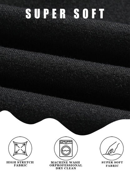 Plus Size Women's Low Rise Stretchy Leggings - Super Soft High Elastic Tights for Running Workout Training and Daily Life