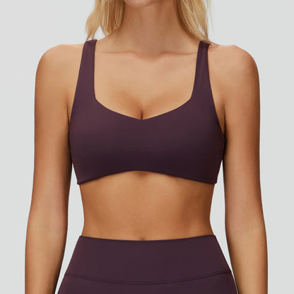 Sexy Scrunch Sports Bra Gym Top Women Running Back Cross Top Women Sportswear Yoga Underwear Fitness Workout Yoga Clothing Women