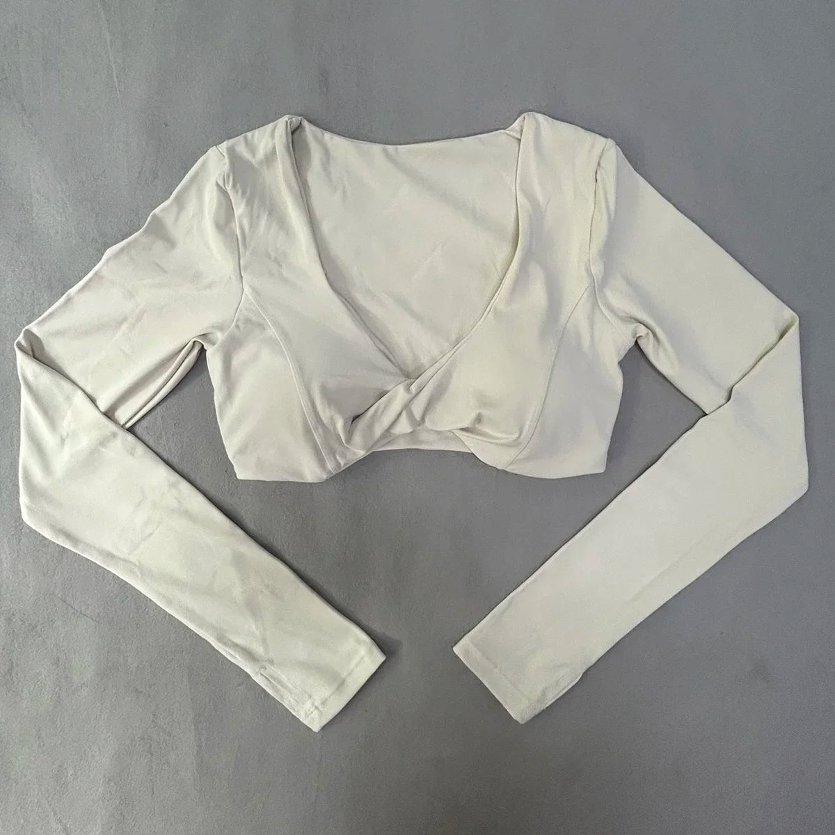 Sexy Cross Long Sleeve Sports Bra Push Up Yoga Crop Top Women Fitness Gym Workout Tops Women Brassiere Sport Female Clothing