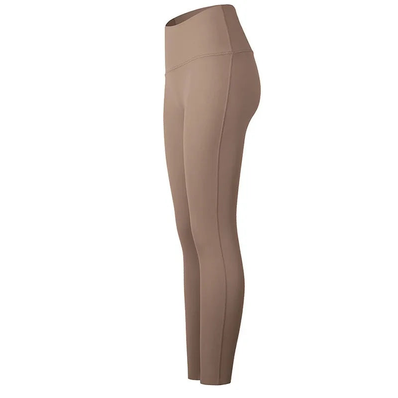 Women Yoga Gym Sports Pants Seamless Leggings Stretchy High Waist Fitness Activewear Pant Physical Exercise Fitness Tight Pants