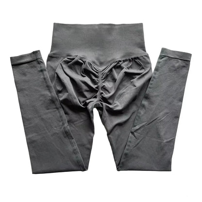 High Waist Yoga Leggings for Women Seamless Yoga Legging Workout Sports Tights Stretchy Pants Scrunch Bum Gym Leggings