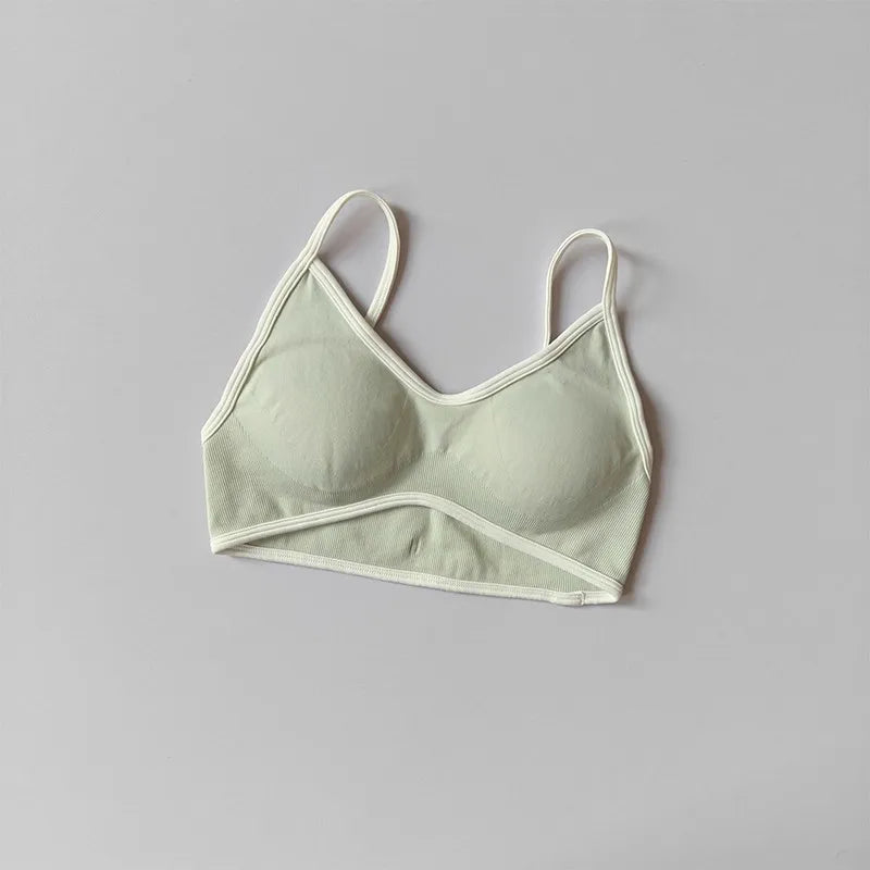 Seamless Gym Sports Bra Beautiful Back Design Shockproof Fitness Running Yoga Lingerie Tight Clothing for Women