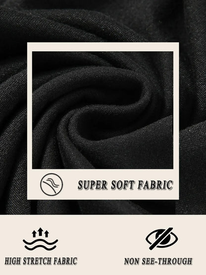 2 Pack Women's Super Soft Leggings High Waisted Tummy Control No See Through Workout Yoga Running Athletic Push Up Gym  Leggings