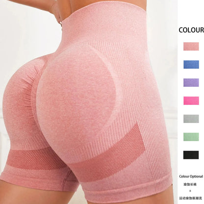 Women Shorts Seamless Sports Shorts For Women Cycling Jogging Fitness High Waist Push Up Gym Shorts Leggings Women Yoga Clothing