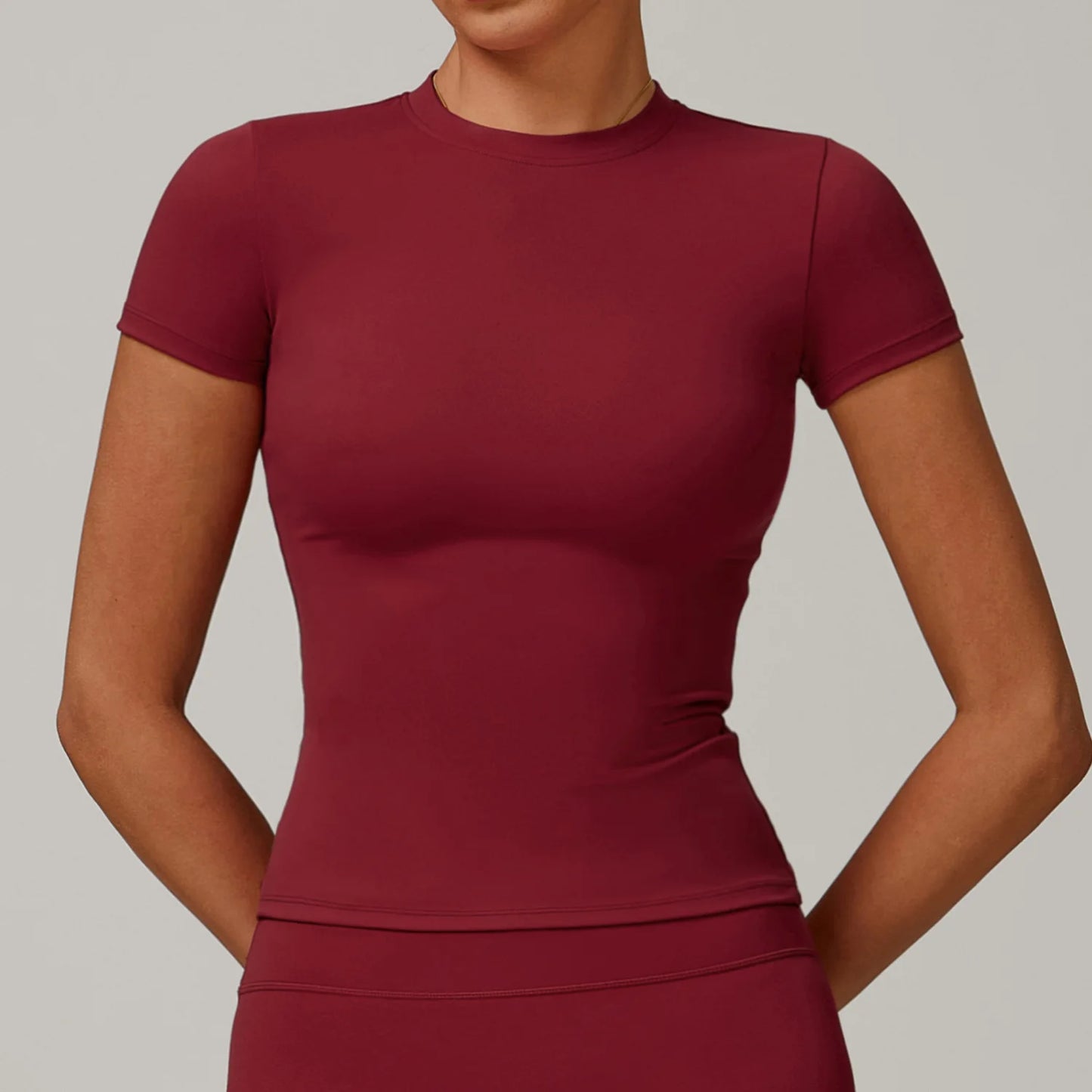 Gym Top Women Short Sleeve Workout Clothes Sports T Shirt Femme Fitness Activewear Running Accessories Yoga Tight Tops