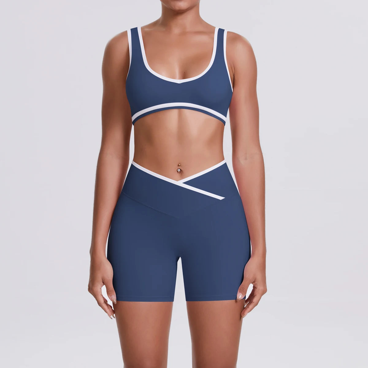 Soften Yoga Set 2PCS Sports Suit Women Gym Set Women Fitness Tracksuit Workout Suit Female Sportswear Quick-Drying Yoga Clothing