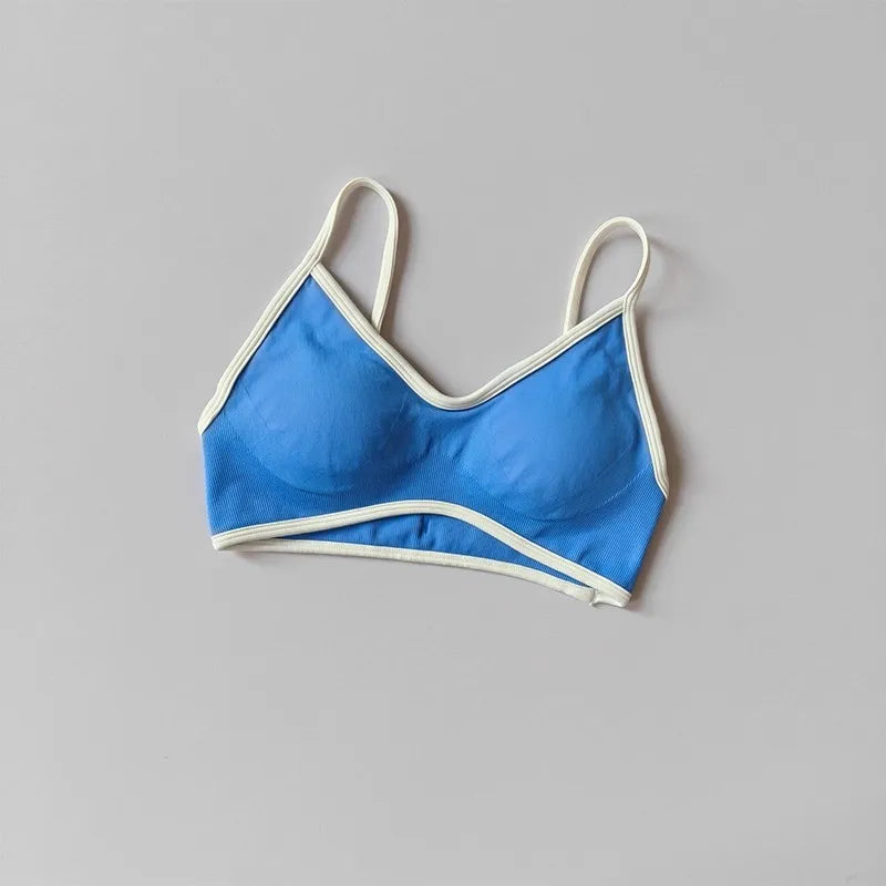 Seamless Gym Sports Bra Beautiful Back Design Shockproof Fitness Running Yoga Lingerie Tight Clothing for Women