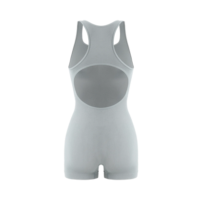 Vest Yoga Set Women's Jumpsuit Sexy Buttocks Sports One-piece Fitness Suit Backless Bodysuit Sets Gym Clothing 2024 New
