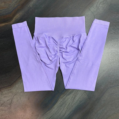 High Waist Yoga Leggings for Women Seamless Yoga Legging Workout Sports Tights Stretchy Pants Scrunch Bum Gym Leggings