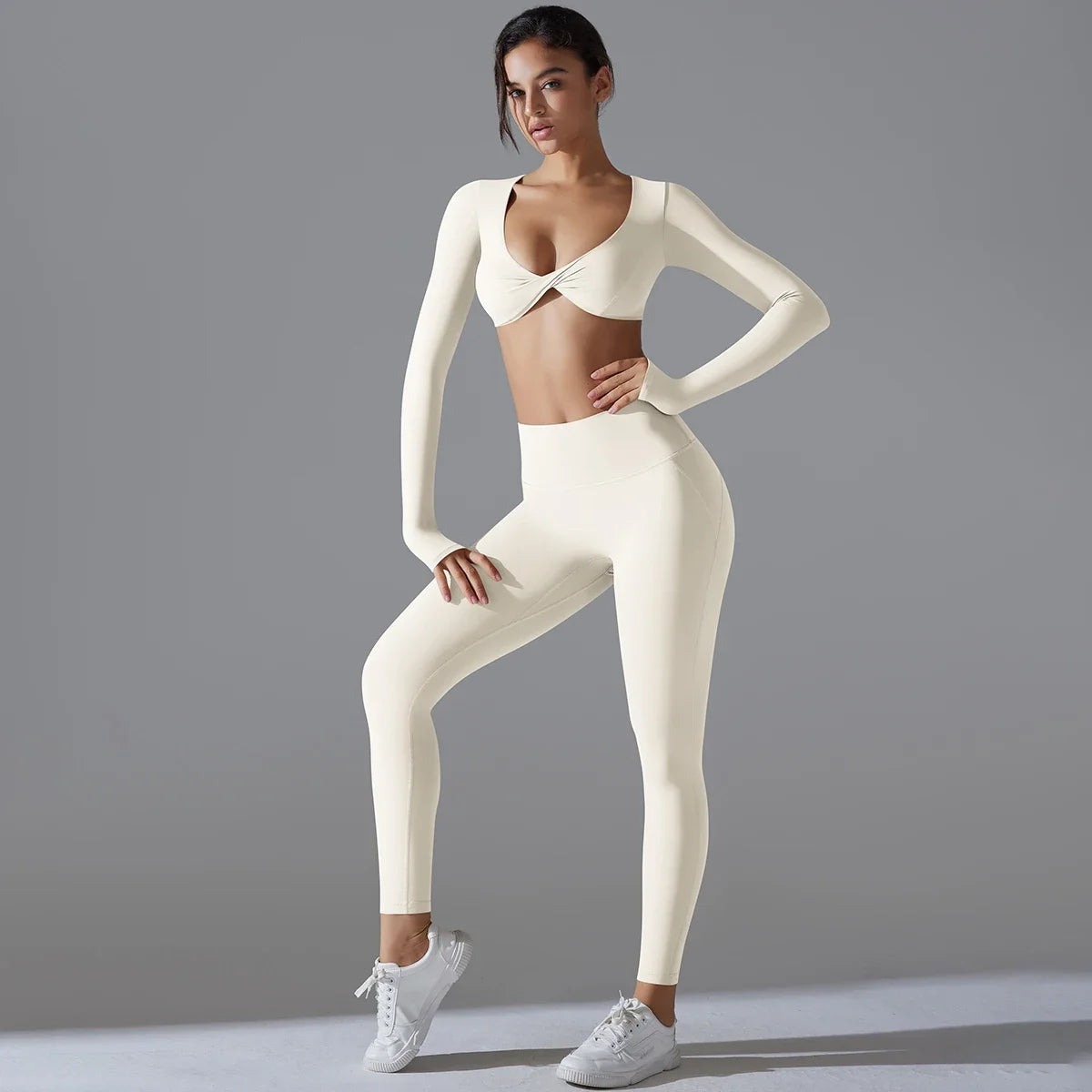 Women Yoga Set Gym Workout Clothes for Women Push Up Top High Waist Leggings Sexy Fitness Sportswear Sports Suits