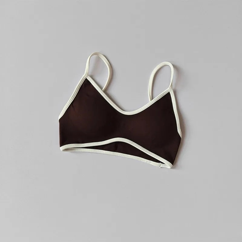 Seamless Gym Sports Bra Beautiful Back Design Shockproof Fitness Running Yoga Lingerie Tight Clothing for Women