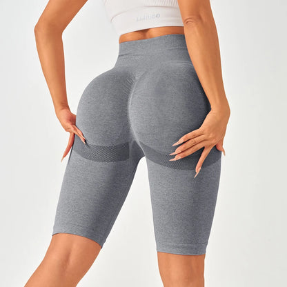 Women Sports Leggings Sportswear Woman Gym Legging Seamless Yoga Shorts w/Tummy Control Women's Shorts Fitness Female Clothing