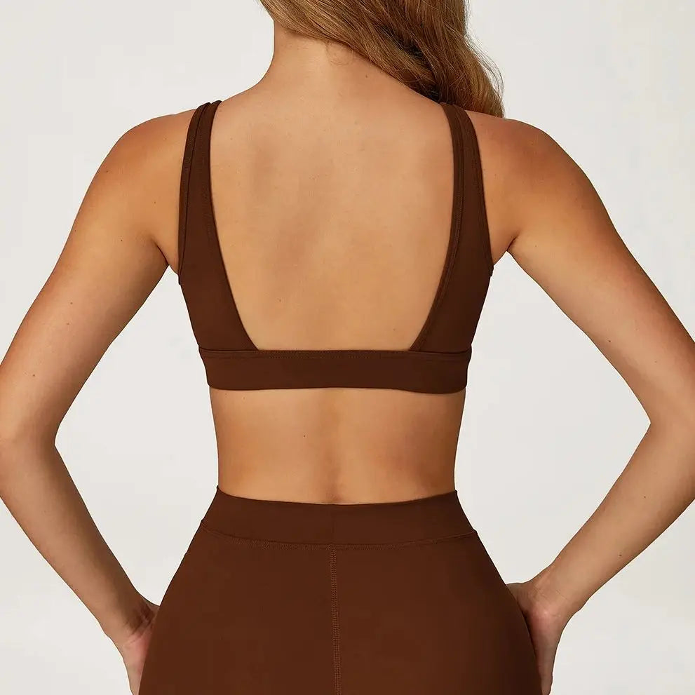 Sexy Gym Top Women Sports Bra Running Backless Yoga Bra Breathable Sport Underwear Women Fitness Workout Top Women Sport Clothes