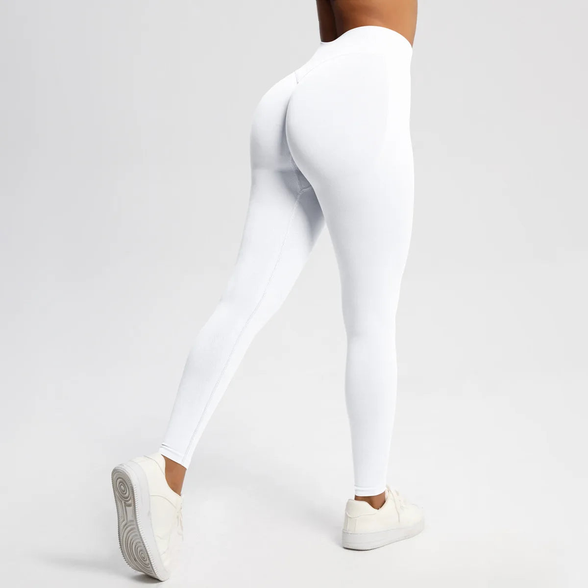 D-Impact Leggings Women Seamless Sports Yoga Pants Low Ribbed Band Gym Clothes Fitness Workout Wear Scrunch Bum Tights