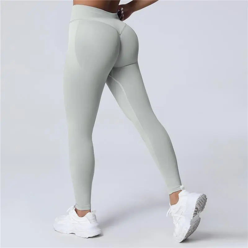 Impact Leggings Women Seamless Sports Yoga Pants High Waist Leggings Gym clothes Fitness Workout wear Scrunch Bum Tights