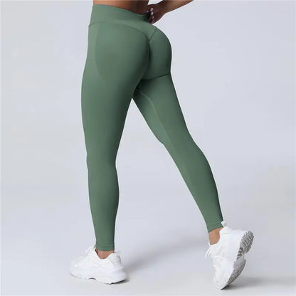 Impact Leggings Women Seamless Sports Yoga Pants High Waist Leggings Gym clothes Fitness Workout wear Scrunch Bum Tights