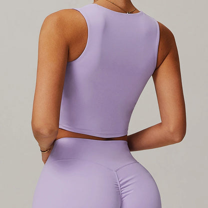 Breathable Sports Bra Anti-Sweat Fitness Top Women High Strength Yoga Bra Shockproof Crop Top Push Up Sport Bra Gym Workout Top