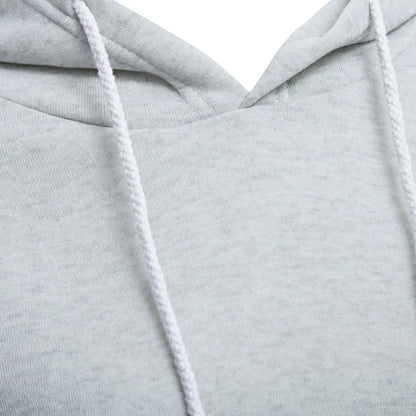 Fashion Women Solid Hoodie Sweatshirt Short Tops Sport Pullover Hooded Streetwear Female Autumn Winter Clothes Crop Tops Hoodie
