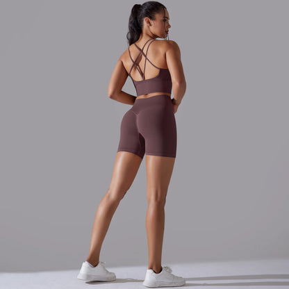 Sexy Yoga Sets Women's Tracksuit Seamless Sport Suit Running Workout Sportswear Gym Clothing Leggings Bra Fitness Suits 2 Pieces