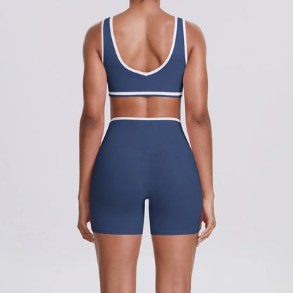 Soften Yoga Set 2PCS Sports Suit Women Gym Set Women Fitness Tracksuit Workout Suit Female Sportswear Quick-Drying Yoga Clothing