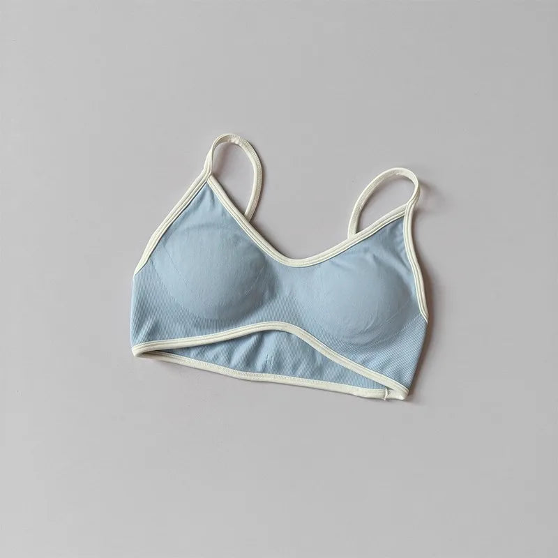 Seamless Gym Sports Bra Beautiful Back Design Shockproof Fitness Running Yoga Lingerie Tight Clothing for Women