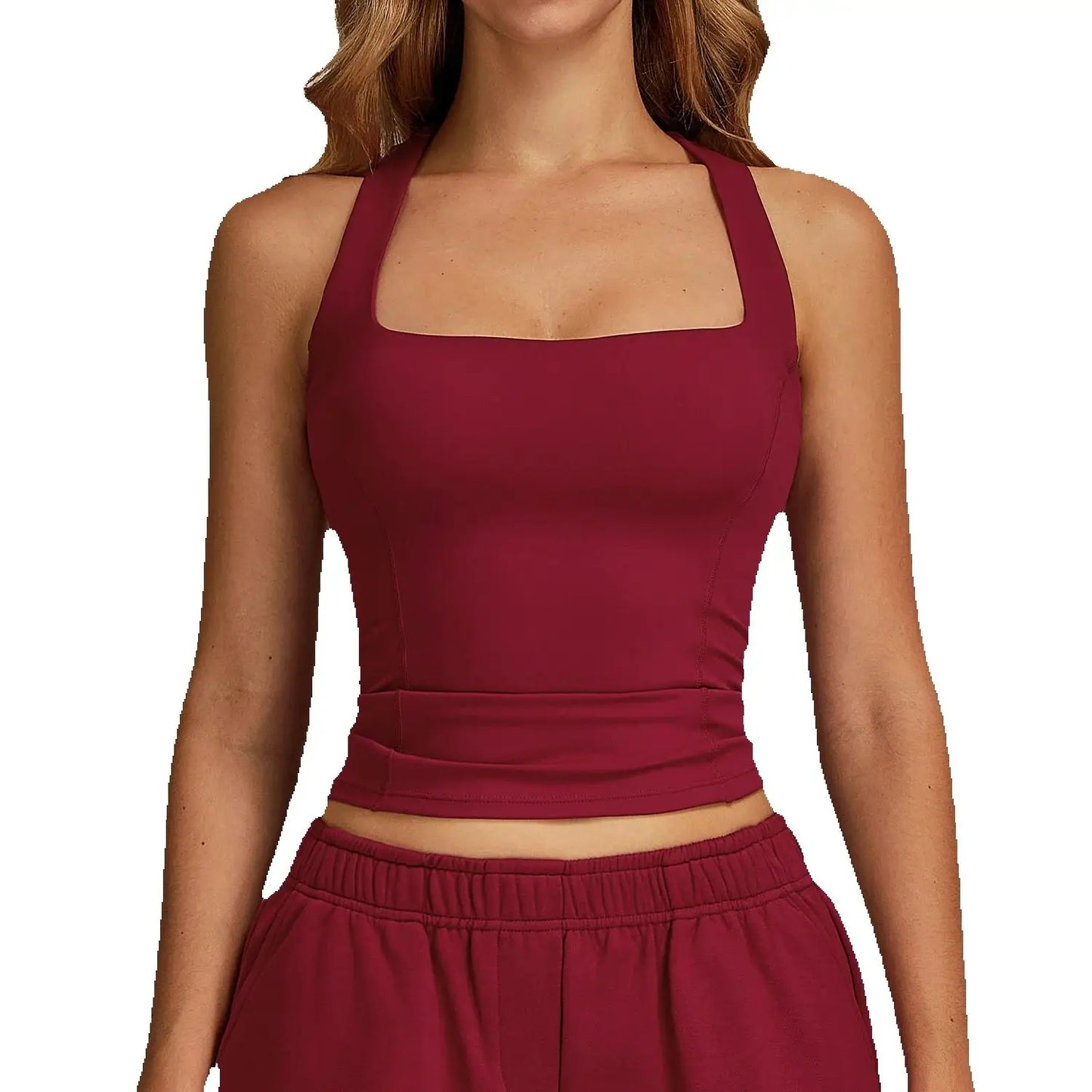 Yoga Vest Running Gym Tank Top Women Fitness Quick-Dry Workout Vest Female Sports Sleeveless Top  Sports Underwear Shockproof