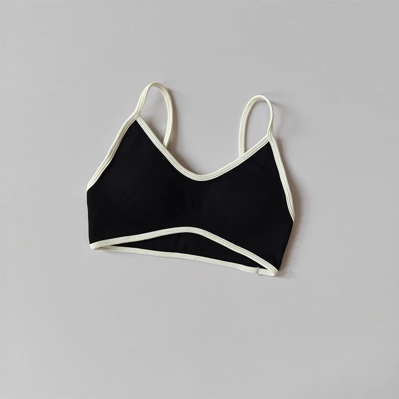 Seamless Gym Sports Bra Beautiful Back Design Shockproof Fitness Running Yoga Lingerie Tight Clothing for Women