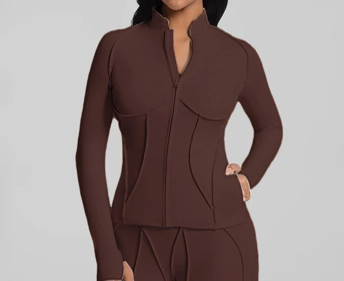 Zipper Sports Underwear Removable Chest Pad Gathering Breathable I-shaped Vest Fitness Running Outside Yoga Bra Gym Leggings