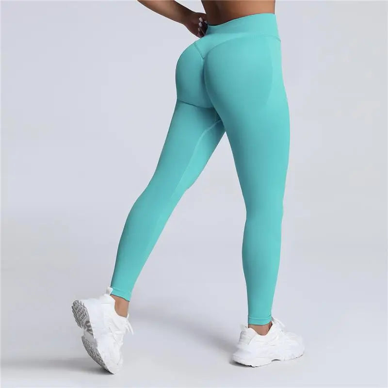 Impact Leggings Women Seamless Sports Yoga Pants High Waist Leggings Gym clothes Fitness Workout wear Scrunch Bum Tights