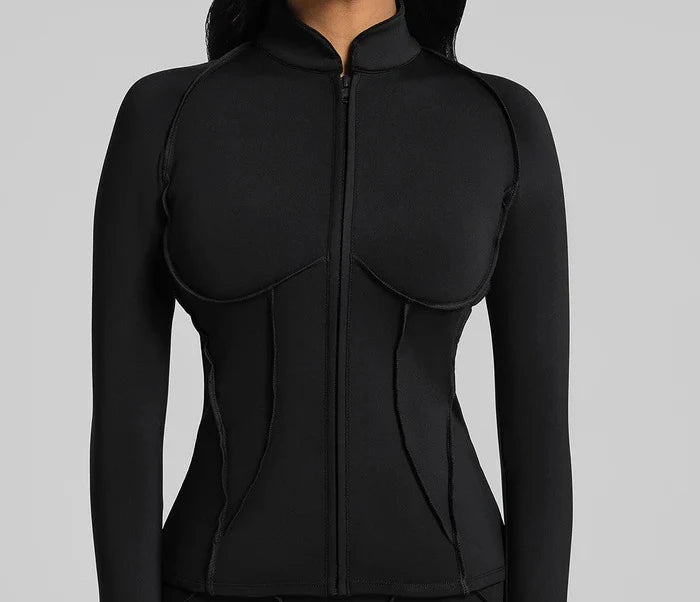 Zipper Sports Underwear Removable Chest Pad Gathering Breathable I-shaped Vest Fitness Running Outside Yoga Bra Gym Leggings