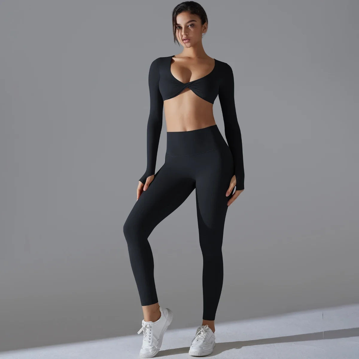 Women Yoga Set Gym Workout Clothes for Women Push Up Top High Waist Leggings Sexy Fitness Sportswear Sports Suits