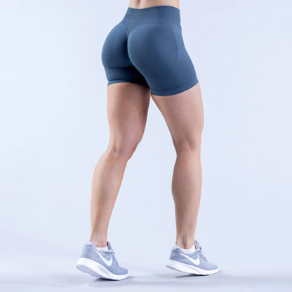 ENYFD yoga sports shorts women's impact seamless low waist tight shorts sports leggings motorcycle pants sports fitness clothing