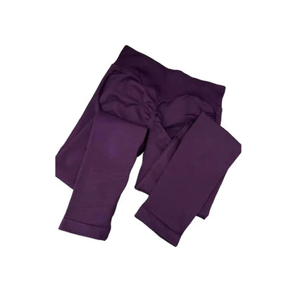 Impact Leggings High Stretch Seamless Low Rib Waist Scrunch Bum & Glute Contour Gym Running Leggings Women Tight Yoga Pants